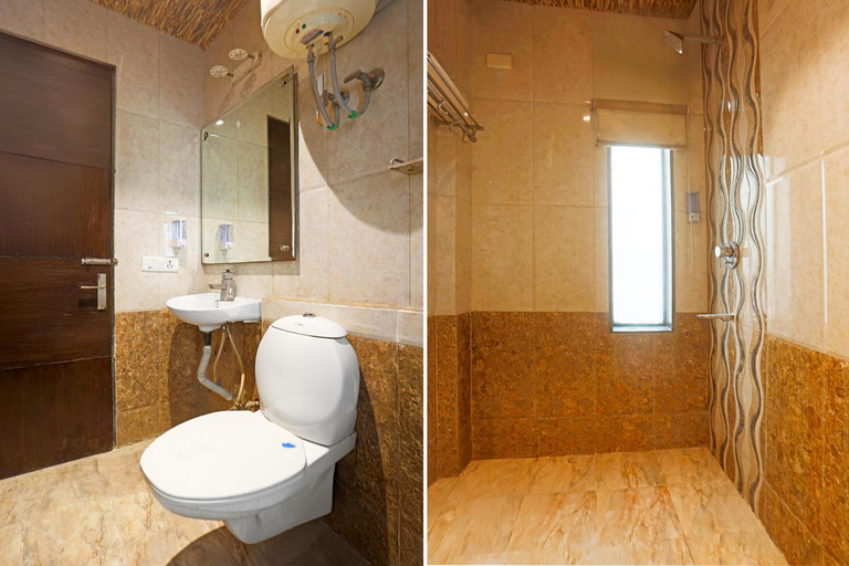Bathroom 3, The Geras Hotel, Delhi