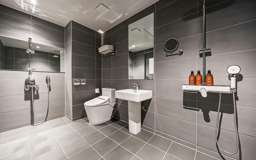 Bathroom 5, Hotel PIED Exco, Buk
