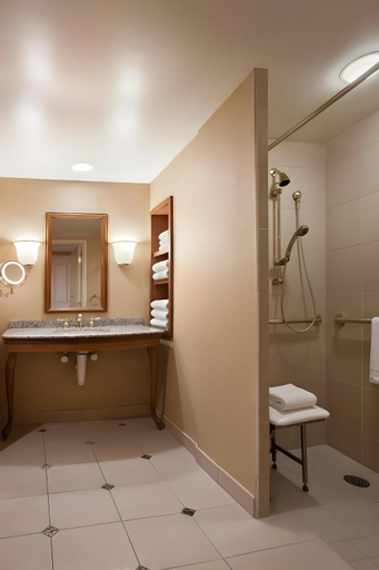 Bathroom 4, Harrah's Metropolis - A Caesars Destination, Massac