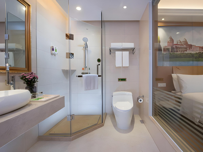 Bathroom 3, Vienna Hotel Zhejiang Jinhua Jinyuhuayuan, Jinhua