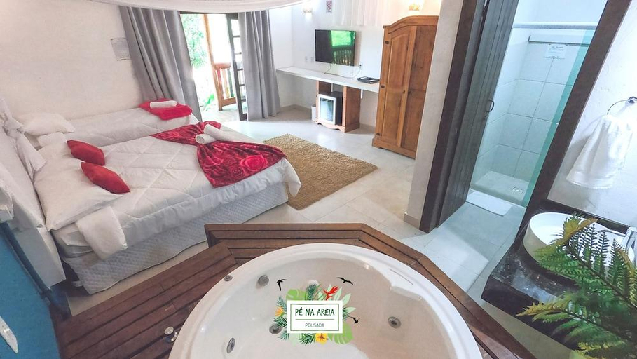 Bedroom 2, Hotel Pe na Areia, Penha