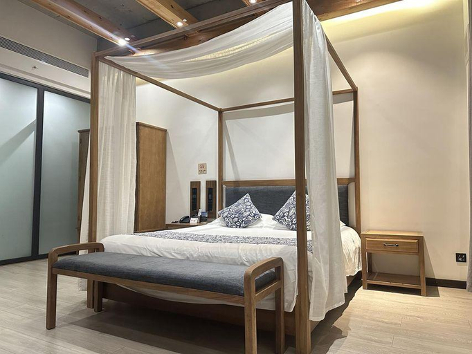 Bedroom, Feisha Yin'Ge Art Hotel, Shangluo