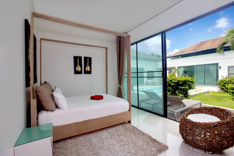 Bedroom 3, Splendid 4BR Villa Tangerine with Salt Pool, Rawai, Pulau Phuket