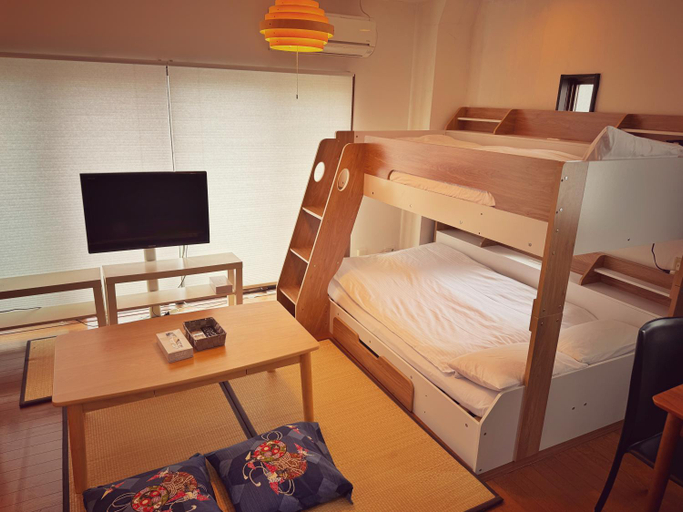 Bedroom 2, Uhome Ueno Hotel, Taitō