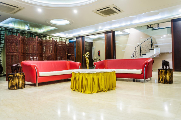 Public Area, Hotel Yash Inn, Mirzapur