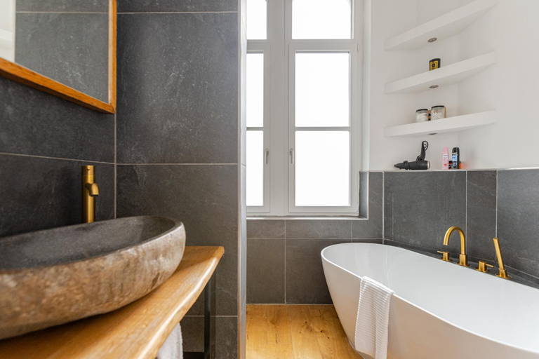 Bathroom 3, Wohnen wie im Schloss - Alter Bahnhof von Kruft, Mayen-Koblenz