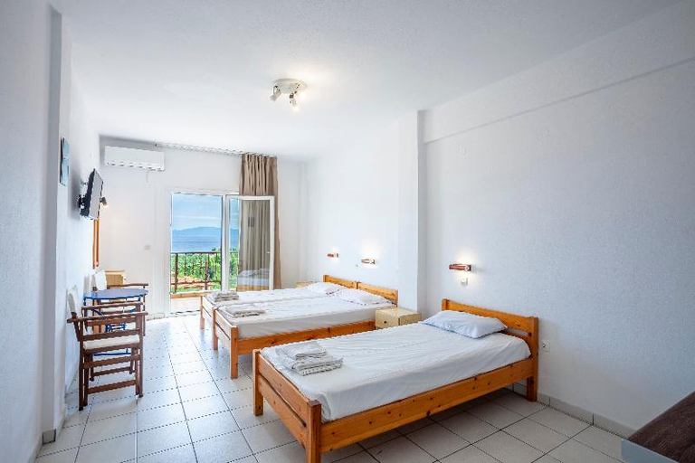 Bedroom 2, Skentos Hotel, Central Macedonia