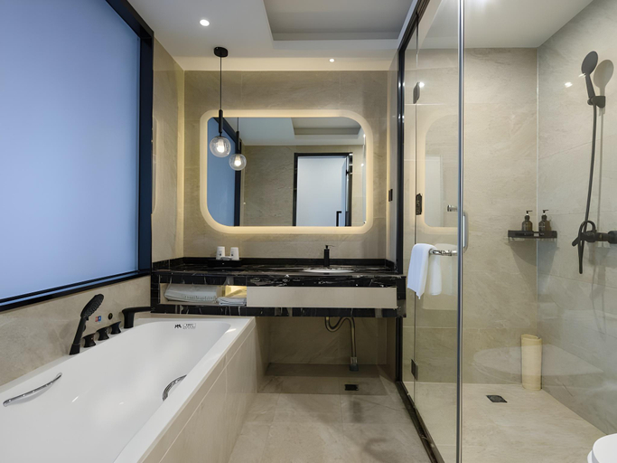 Bathroom 3, Greentree Inn Danyang Glasses Industrial Park Zhongbei University, Zhenjiang
