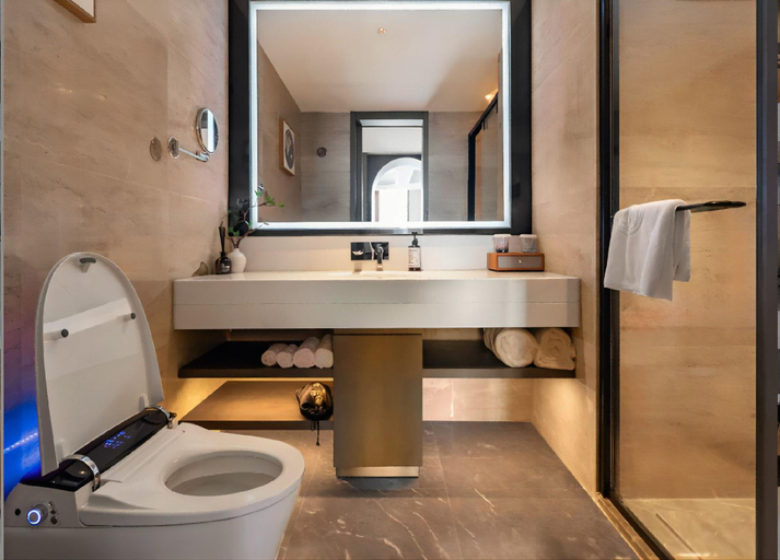 Bathroom 4, Grand Madison Hotel Quzhou High-speed Railway Sta, Quzhou