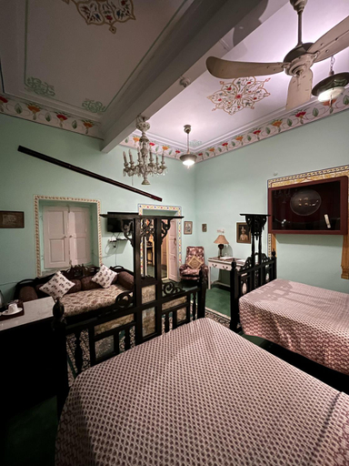 Bedroom 3, Hotel Bissau Palace, Jaipur