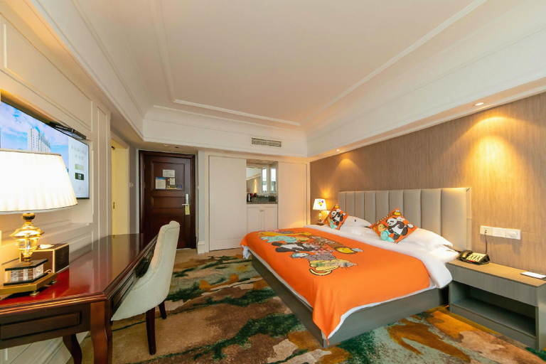 Bedroom 2, Rezen Hotel Zhoushan Tairu, Zhoushan