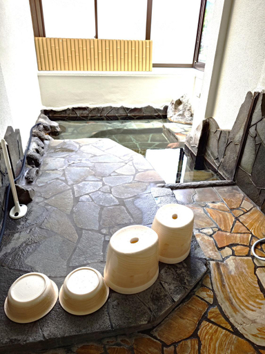 Bathroom 3, Sanso Tanaka, Yufu