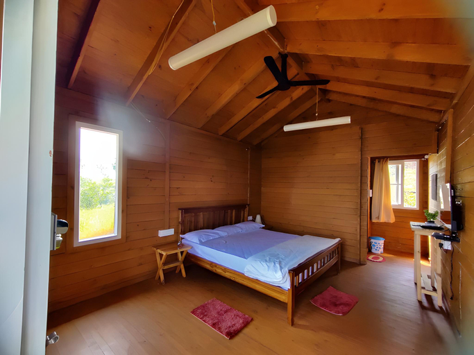 Bedroom 4, Radhika Wooden Villas, Satara