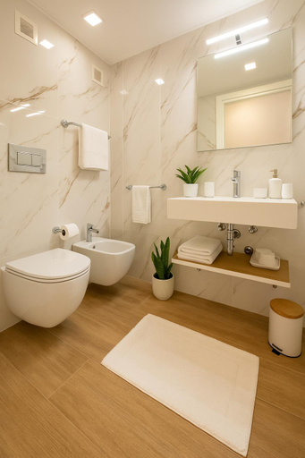 Bathroom 4, Spagna Lemon Suites, Rome