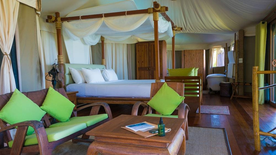 Bedroom 3, 9 Hornbills Tented Camp, Ko Yao District