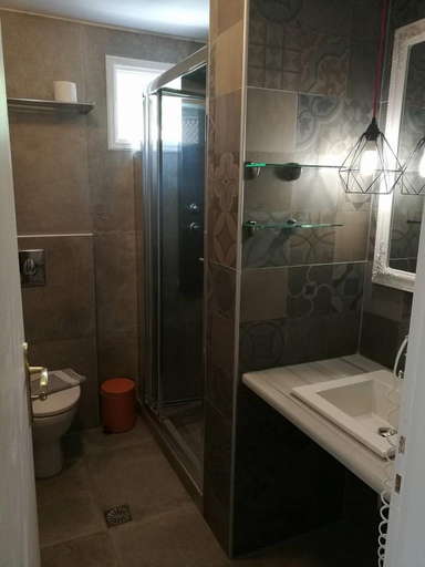 Bathroom 4, Rouda Bay Beach Hotel, Ionian Islands
