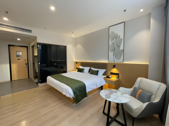 Bedroom 2, Green Tree Inn Express Fuzhou East Railway Station, Fuzhou