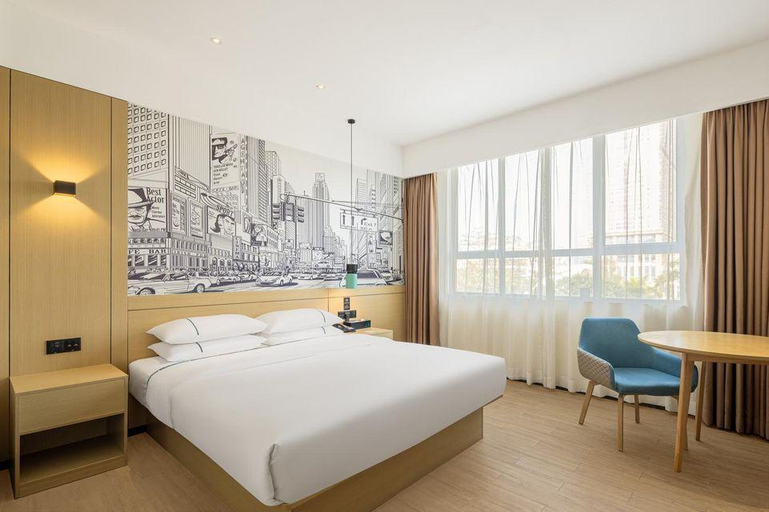 Bedroom, City Comfort Inn Jiangmen Pengjiang Hetang, Jiangmen
