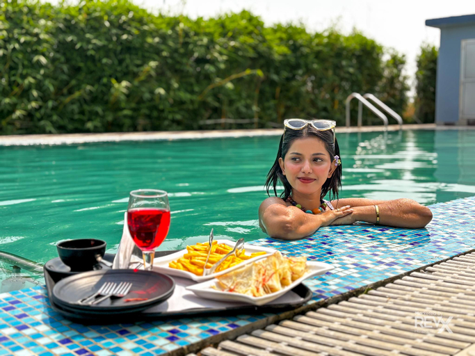Swimming pool 3, Corbett Jungle Resort, Nainital
