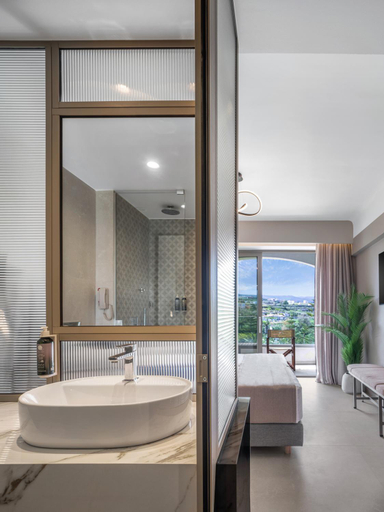 Bathroom 5, Creta Star Hotel - Adults Only, Crete