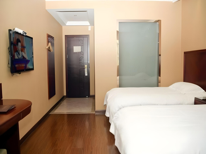 Bedroom 2, GreenTree Inn Tangshan Yuhua Road, Tangshan