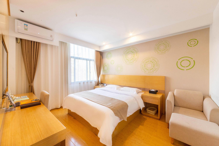 Bedroom 2, GreenTree Inn Liu'an City Nanpingyuan, Lu'an