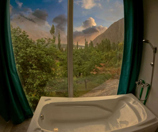 Bathroom 2, Belle Epoque Mountain Resort, Hunza, Gilgit Baltistan, Northern Areas
