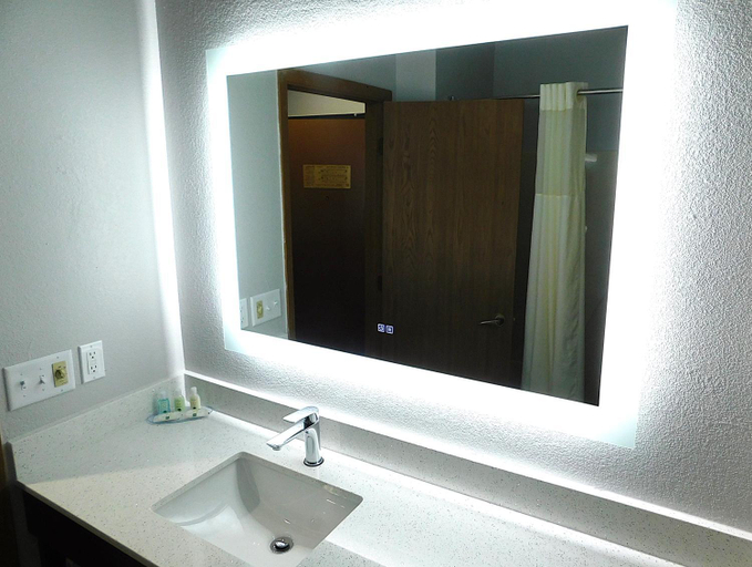 Bathroom 4, Quality Inn Pontiac, Livingston