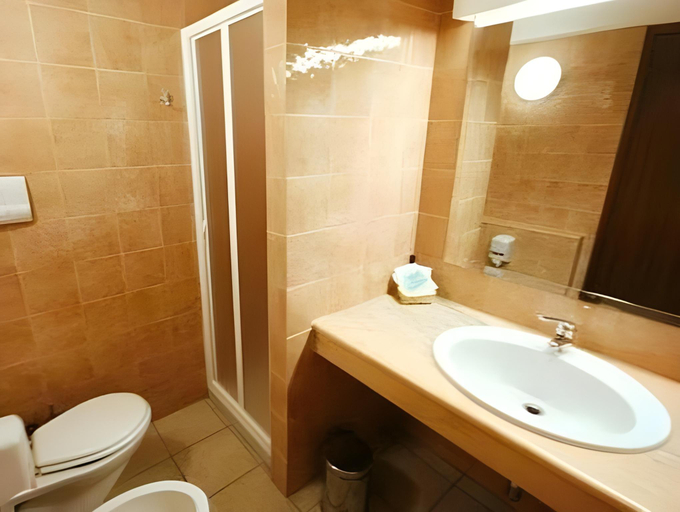 Bathroom 2, Hotel Moderno, Olbia-Tempio