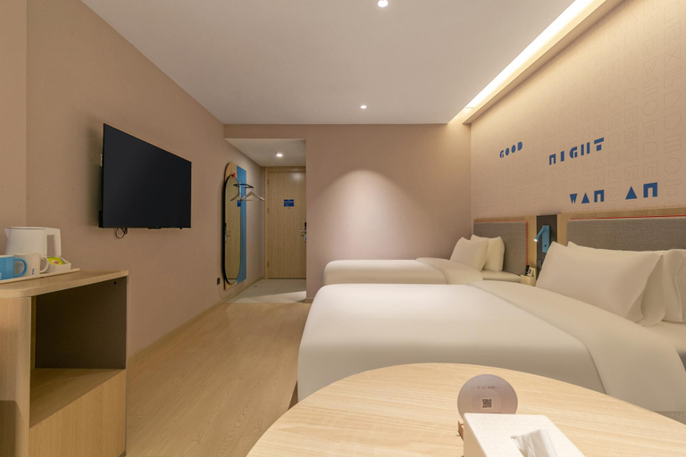 Bedroom 2, Home Inn Linyi Yishui Bus Station, Linyi