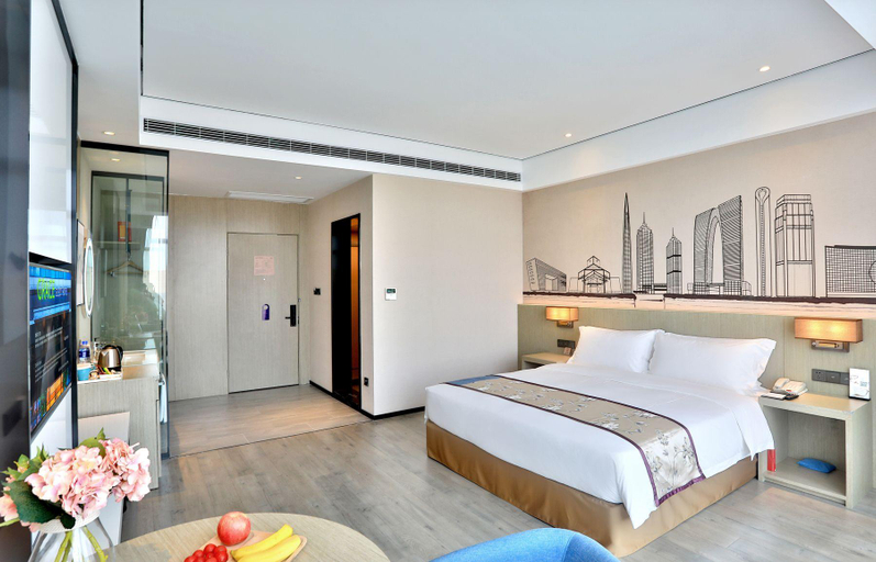 Bedroom 2, Grace Select Hotel (Suzhou Industrial Park), Suzhou