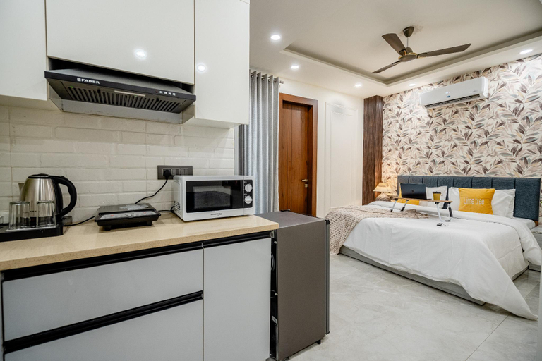 Bedroom 3, Street Studio by Lime Tree Hotel Sector 51 Gurgaon, Gurgaon