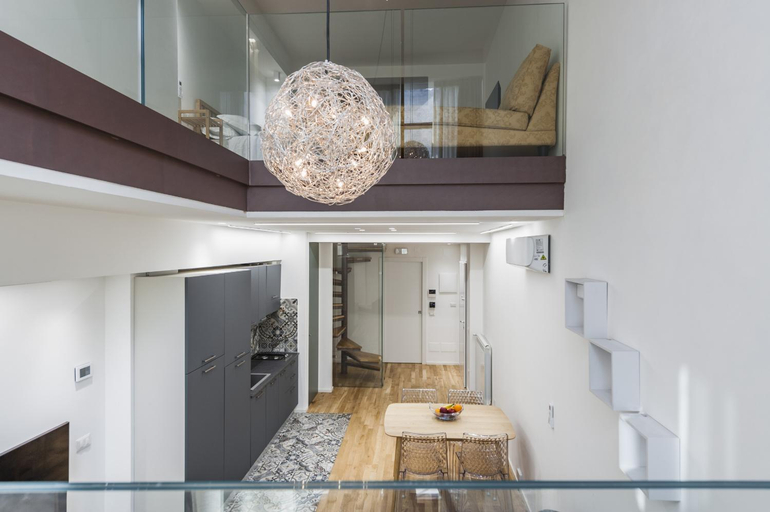 Shared lounge/TV area 5, Duplex Apartments del Vecchio Bastione by Wonderful Italy, Catania