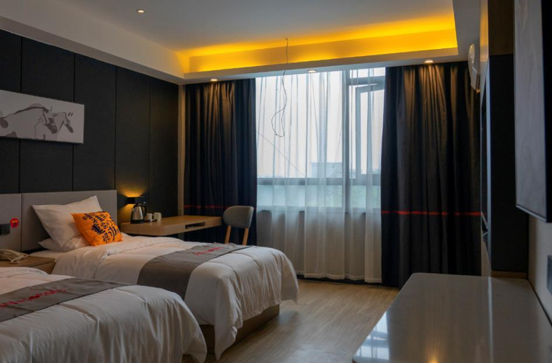 Bedroom 2, Jun Hotel Hunan Yongzhou Ningyaun Shundi Plaza, Yongzhou