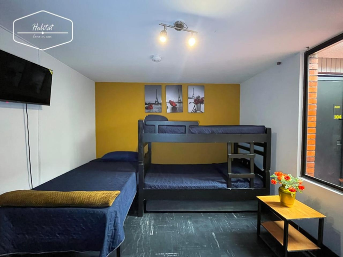 Bedroom 2, Hotel Habitat Hospedaje, Santafé de Bogotá