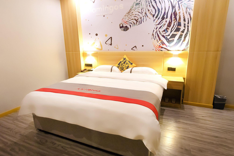 Bedroom 2, Jun Hotel Sichuan Suining Chuanshan Pedestrian Street Heping Road, Suining