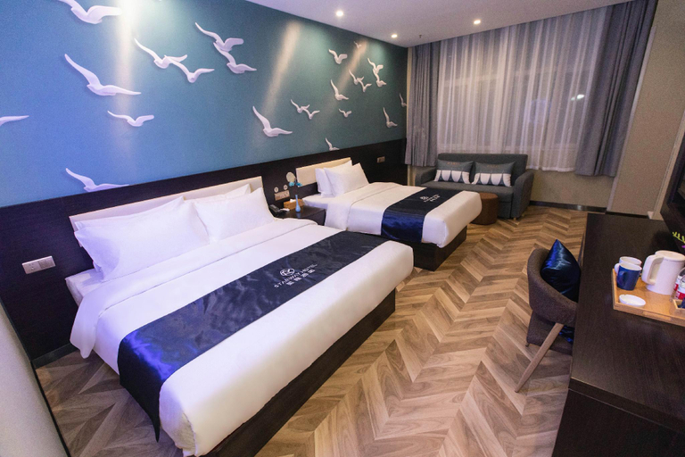 Bedroom 2, Starway Hotel Linyi University, Linyi