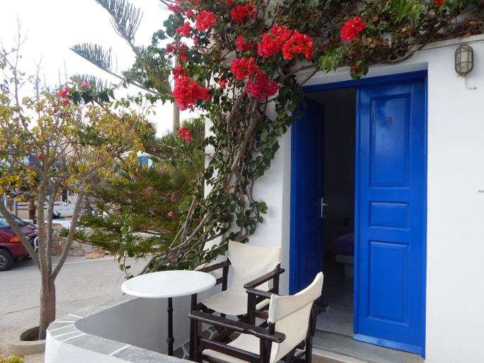 Balcony/terrace 4, Evgenia Rooms, South Aegean