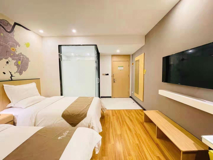 Bedroom 2, Vatica Suzhou Xiaoxian Longhu Road Hotel, Suzhou