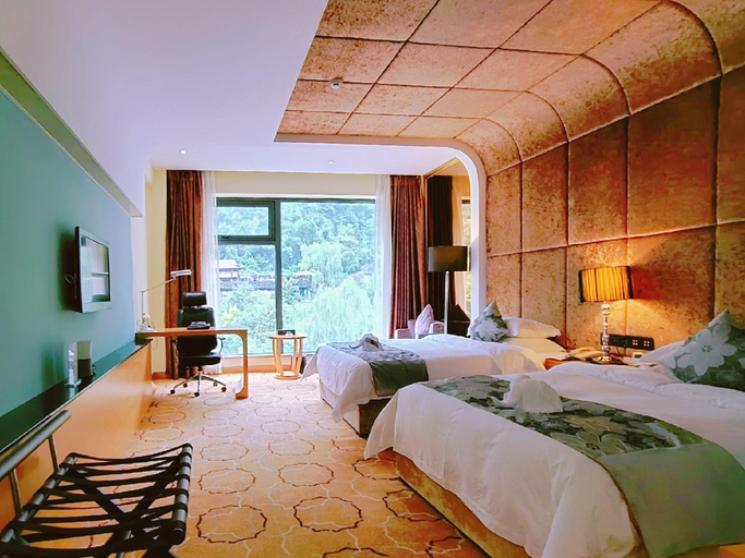 Bedroom 3, Mangshan Forest Hot Spring Tourism Resort, Chenzhou