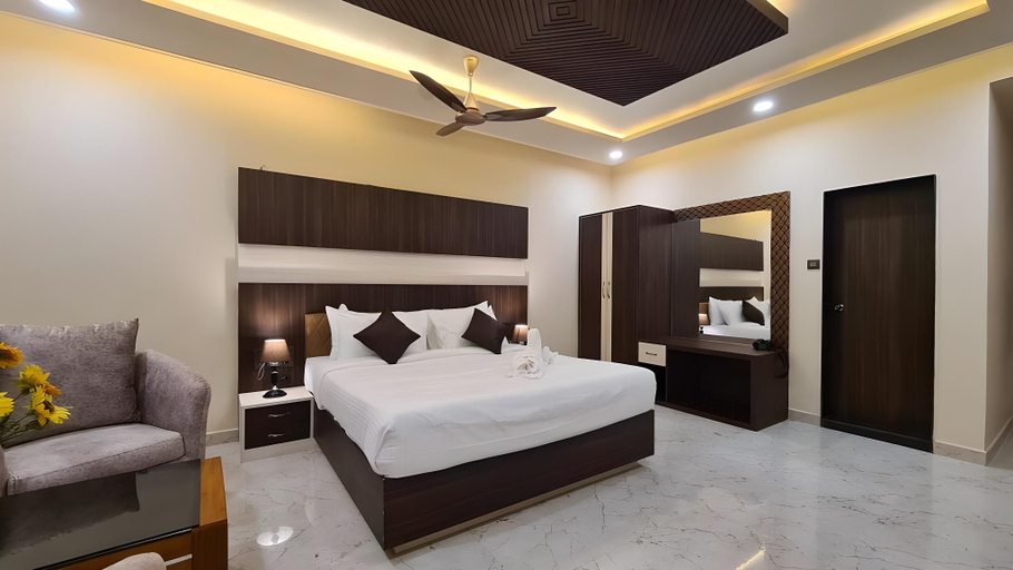 Bedroom 2, Hotel Eden, Uttara Kannada