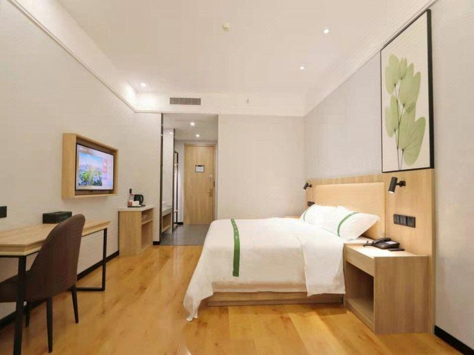 Bedroom 2, Green Tree Inn Jinmen Zhongxiang Anlufu, Jingmen