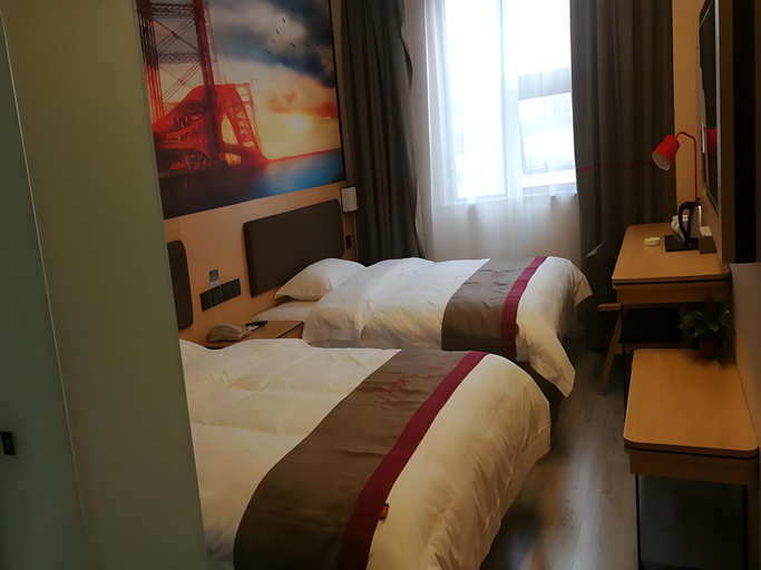 Bedroom 2, Thank Inn Hotel Sichuan Nanchong Gaoping District Longmen, Nanchong