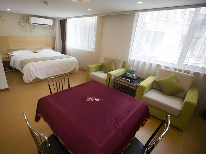 Bedroom 2, GreenTree Inn Tangshan Yuhua Road, Tangshan