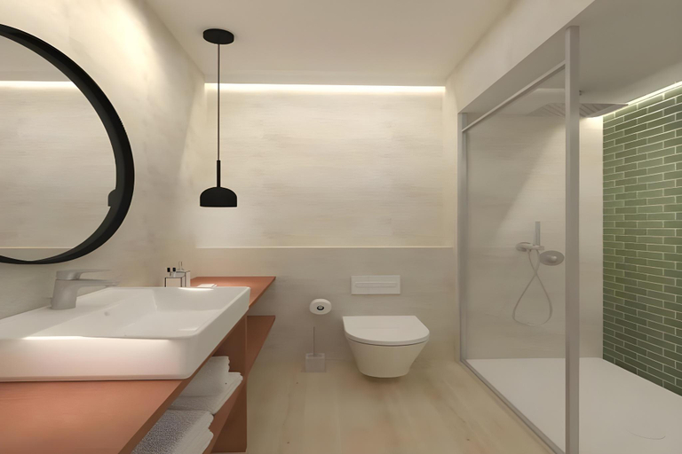 Bathroom 3, Hostal Mari, Baleares