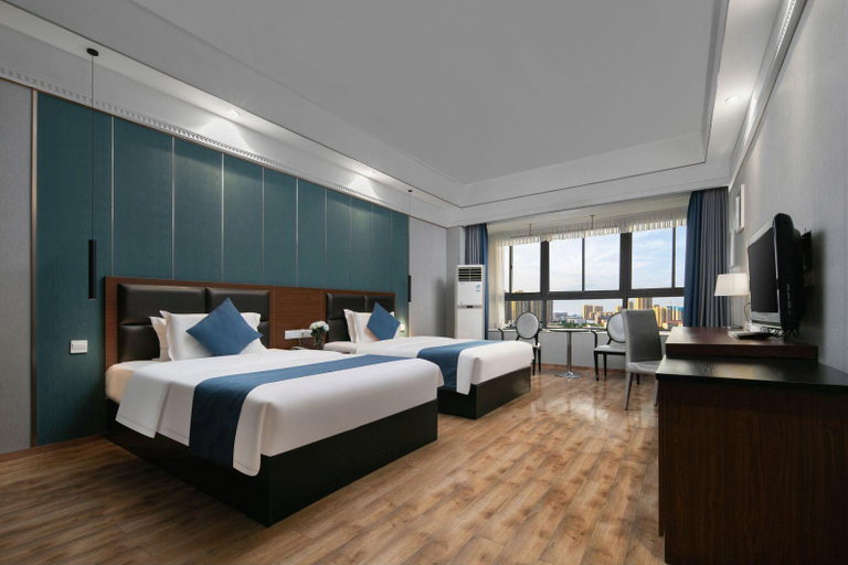 Bedroom 2, Milai Holiday Hotel (Wuhan Huangpi Plaza), Wuhan