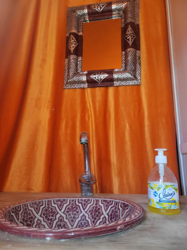 Bathroom 3, Bright Star Desert Camp, Errachidia