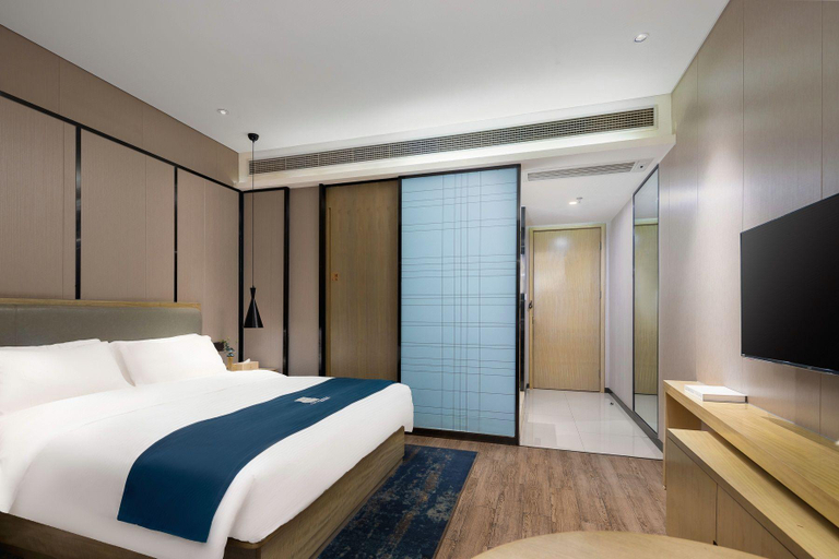 Bedroom 2, Echarm Hotel Danzhou Xiari Plaza, Hainan
