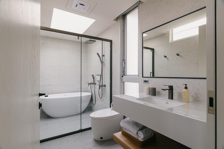 Bathroom 4, The O Villa Jiaoxi, Yilan