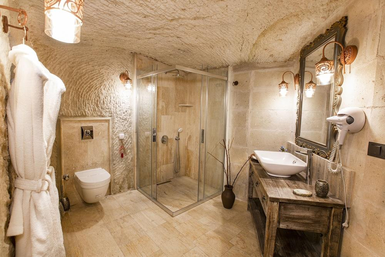 Bathroom 5, Elysion Cave Suites, Ürgüp